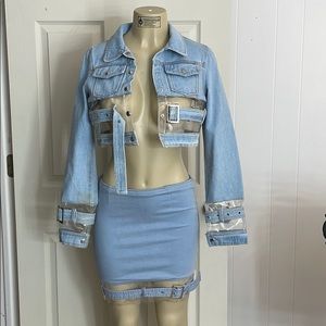 Jean Two Piece Set
